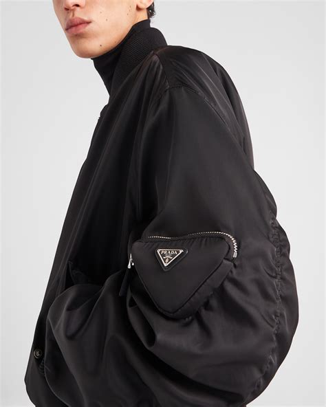 gilet prada|Prada nylon bomber.